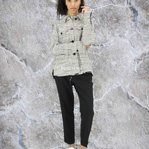 MARC CAIN: Blazer - cream/white/black - Picture 2 of 10